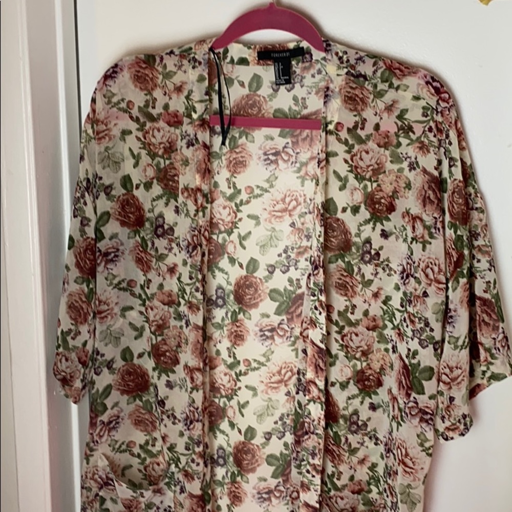 Forever 21, flower Duster